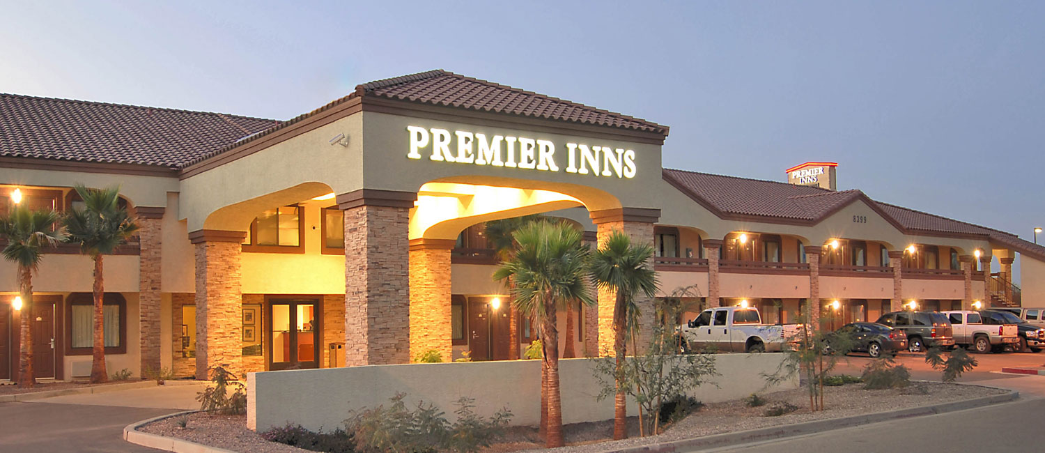 WELCOME TO PREMIER INNS TOLLESON A TOP-RANKED BUDGET HOTEL IN THE PHOENIX AREA NEAR PAPAGO PARK